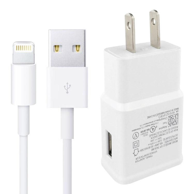 Cáp đồng bộ sạc + sạc du lịch phích cắm Mỹ cho iPad, iPhone, Galaxy, Huawei, Xiaomi, LG, HTC và các điện thoại thông minh khác, thiết bị sạc lại, phích cắm Mỹ