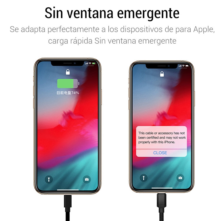 Cáp dữ liệu / sạc USB 2.0 sang 8 Pin, chiều dài cáp: 20cm