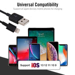 Cáp dữ liệu / sạc USB 2.0 sang 8 Pin, chiều dài cáp: 20cm