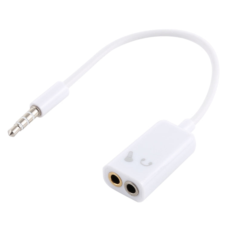 Cáp chia âm thanh Aux 3.5mm, tương thích với điện thoại, máy tính bảng, tai nghe, máy nghe nhạc MP3, dàn âm thanh xe hơi / gia đình & nhiều hơn nữa