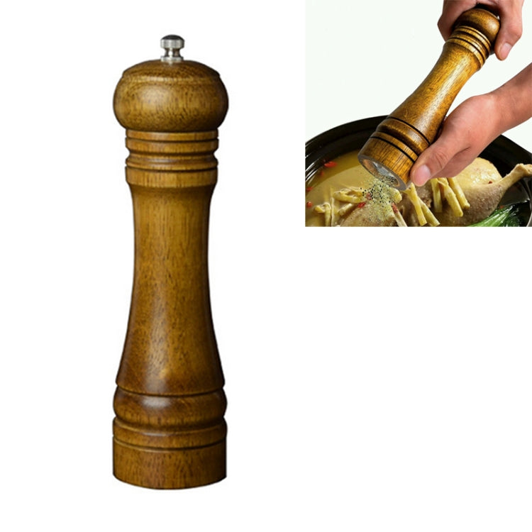 Máy xay tiêu muối gỗ cổ điển dài, kiểu 4, 5 inch, kiểu 4, 8 inch, kiểu 4, 10 inch