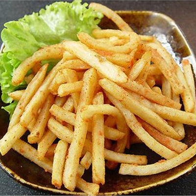 Dụng cụ cắt khoai tây thành que siêu tiện lợi, dao cắt khoai tây chiên (giao màu ngẫu nhiên), dao cắt khoai tây chiên