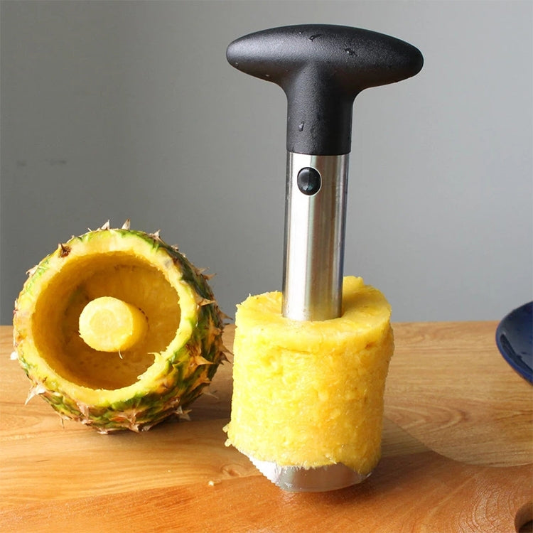 Dụng cụ lấy lõi và cắt dứa LsCook, màu bạc
