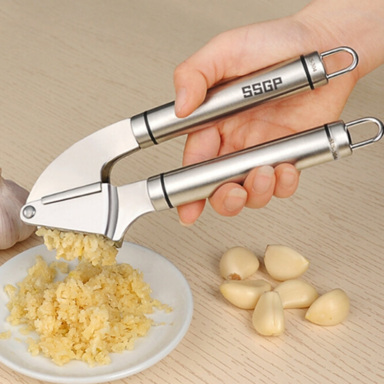 Dụng cụ ép tỏi bằng thép không gỉ 304 đạt chuẩn thực phẩm, máy nghiền thái tỏi, thép không gỉ 304