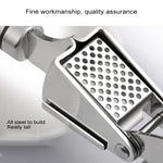 Dụng cụ ép tỏi bằng thép không gỉ 304 đạt chuẩn thực phẩm, máy nghiền thái tỏi, thép không gỉ 304