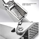 Dụng cụ ép tỏi bằng thép không gỉ 304 đạt chuẩn thực phẩm, máy nghiền thái tỏi, thép không gỉ 304
