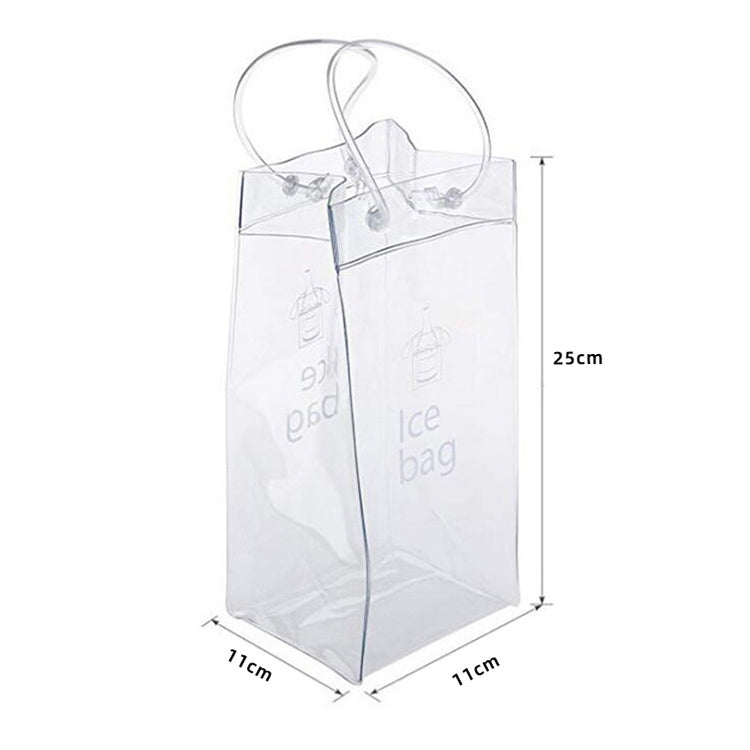 Túi đá PVC cao cấp cho rượu vang, túi đá PVC đựng rượu vang