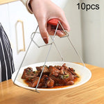 10 cái kẹp nồi inox cao cấp cho nhà bếp, kẹp nồi