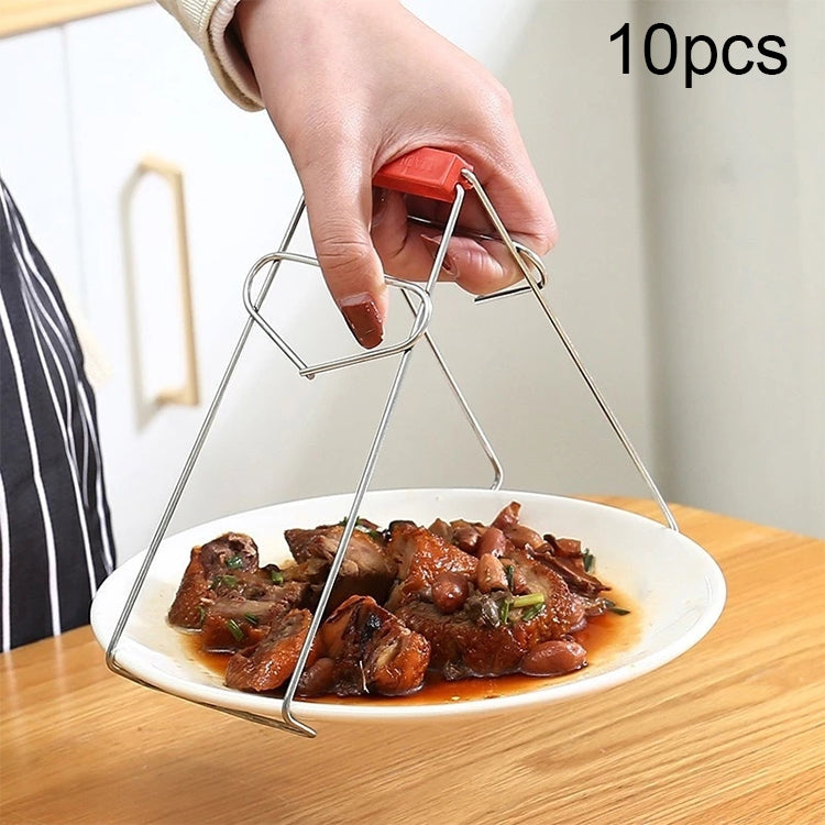 10 cái kẹp nồi inox cao cấp cho nhà bếp, kẹp nồi