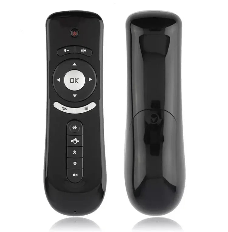 Chuột bay mini con quay hồi chuyển T2 Air Mouse 2.4G điều khiển từ xa Android cảm biến chuyển động 3D cho máy tính để bàn / laptop, T2