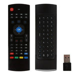 Bàn phím điều khiển từ xa không dây 2.4G MX3 Air Mouse với phím tắt trình duyệt cho Android TV Box / Mini PC, Air Mouse