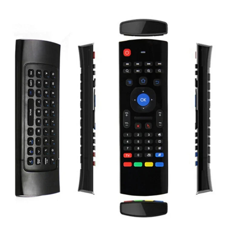 Bàn phím điều khiển từ xa không dây 2.4G MX3 Air Mouse với phím tắt trình duyệt cho Android TV Box / Mini PC, Air Mouse