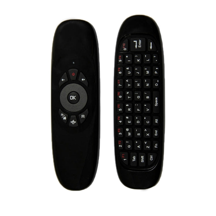 Chuột bay C120 T10 2.4GHz bàn phím không dây sạc lại điều khiển từ xa cho Android TV Box / PC, bàn phím không dây