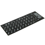 Miếng dán bố cục bàn phím học tiếng Nga cho bàn phím laptop / máy tính để bàn, Tiếng Nga