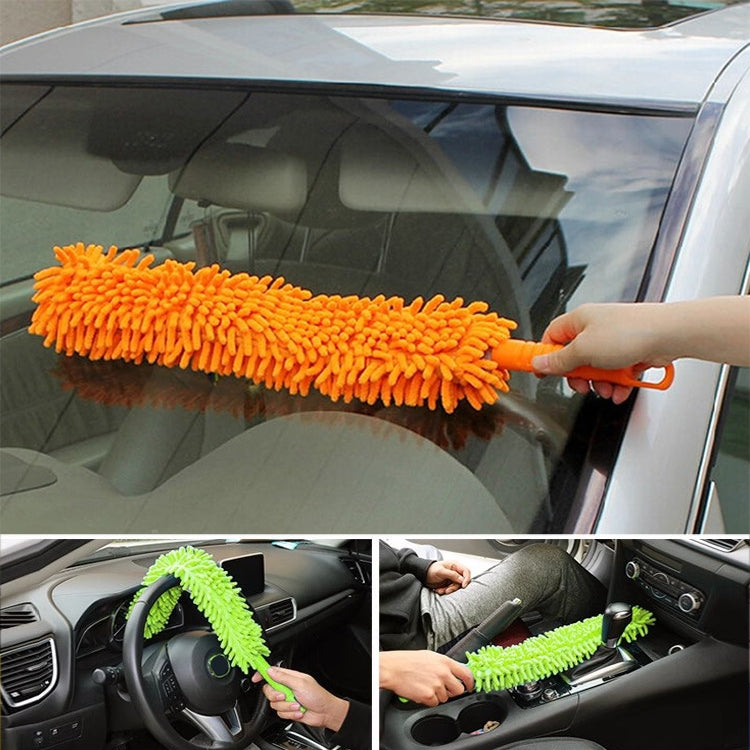 Chổi Quét Bụi Chenille Một Mặt Linh Hoạt Thay Thế, Một Mặt