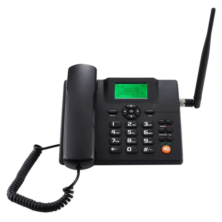 ZT600S 2.4インチ TFTスクリーン 固定式ワイヤレス GSM ビジネスフォン, クアッドバンド: GSM 850/900/1800/1900MHz, ZT600S