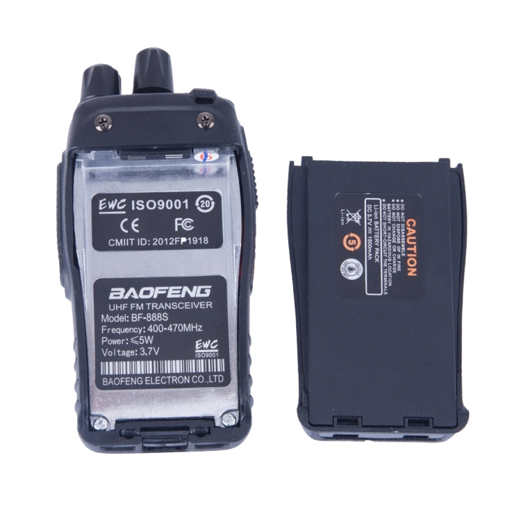 2 cái bộ đàm cầm tay BAOFENG BF-888S CB Radio Retevis UHF 5W 16 kênh FM