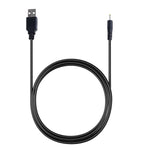 Cáp nguồn USB đực sang DC 2.5 x 0.7mm, chiều dài: 1.2m