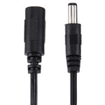 Cáp kết nối nguồn DC cái 5.5 x 2.1mm sang DC đực 5.5 x 2.5mm cho bộ chuyển đổi laptop, chiều dài: 15cm, đầu đực 5.5 x 2.5mm