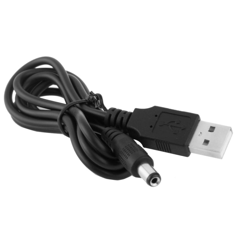 Cáp nguồn USB đực sang DC 5.5 x 2.1mm, chiều dài: 1m, USB đực (chiều dài: 1m)