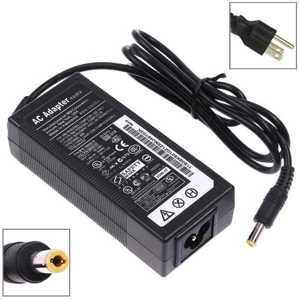 Adapter AC phích cắm EU 19V 4.74A 90W cho laptop Lenovo, đầu ra: 5.5 x 2.5mm, phích cắm EU, phích cắm AU, phích cắm US, phích cắm UK
