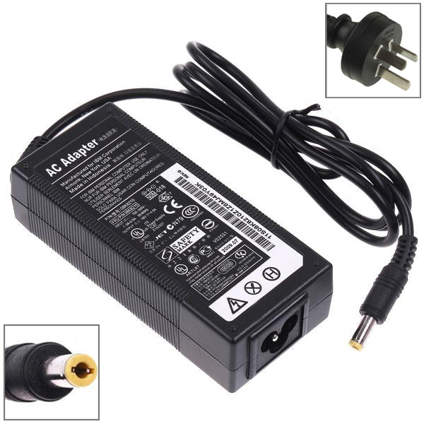 Bộ chuyển đổi AC 19V 3.42A 65W cho laptop Lenovo, đầu ra: 5.5 x 2.5mm, cắm EU, cắm US, cắm UK