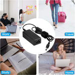 Bộ chuyển đổi AC 20V 2A 40W đầu cắm AU cho laptop LG, đầu ra: 5.5x2.5mm, đầu cắm EU, đầu cắm AU, đầu cắm US, đầu cắm UK