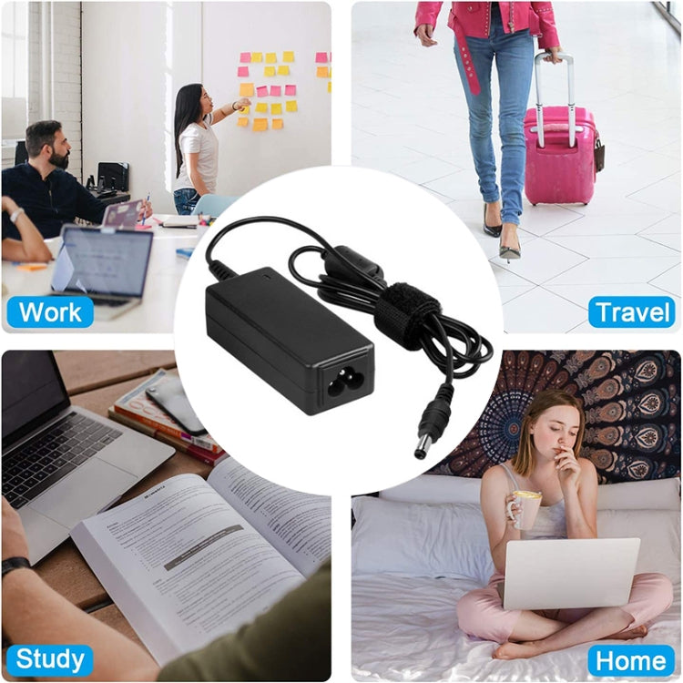 Bộ chuyển đổi AC 20V 2A 40W đầu cắm AU cho laptop LG, đầu ra: 5.5x2.5mm, đầu cắm EU, đầu cắm AU, đầu cắm US, đầu cắm UK