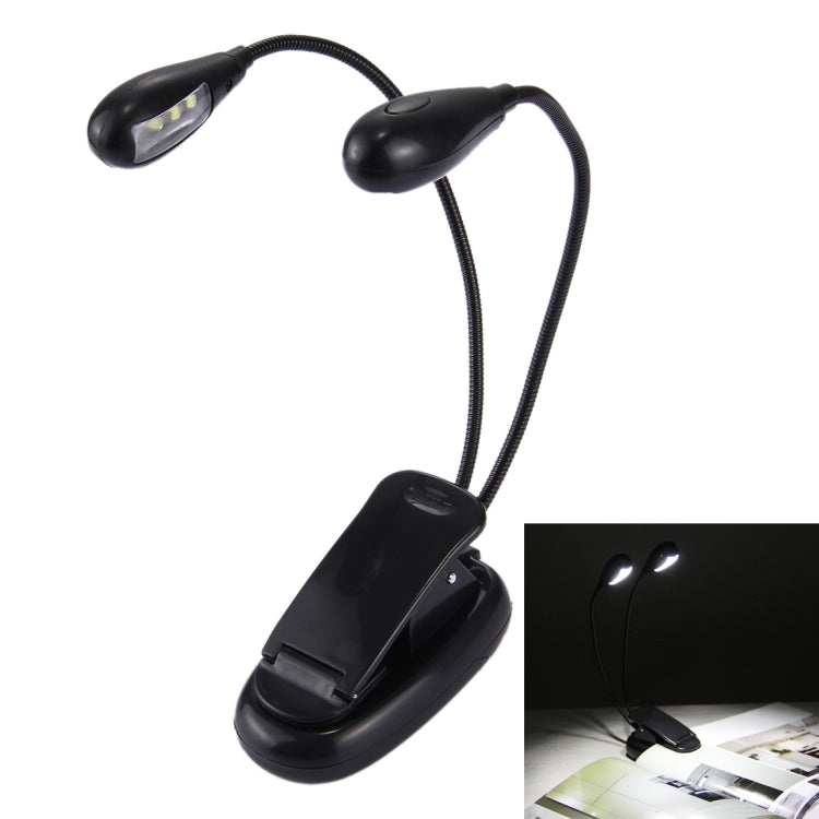 Đèn LED kẹp hai cánh tay cho đọc sách, cắm trại, leo núi