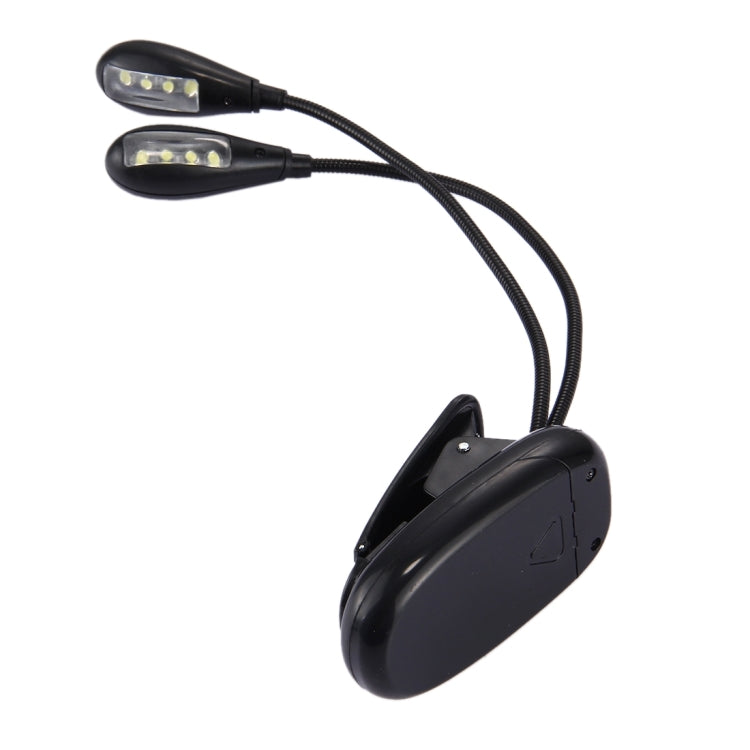 Đèn LED kẹp hai cánh tay cho đọc sách, cắm trại, leo núi