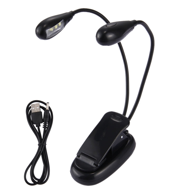 Đèn LED kẹp hai cánh tay cho đọc sách, cắm trại, leo núi