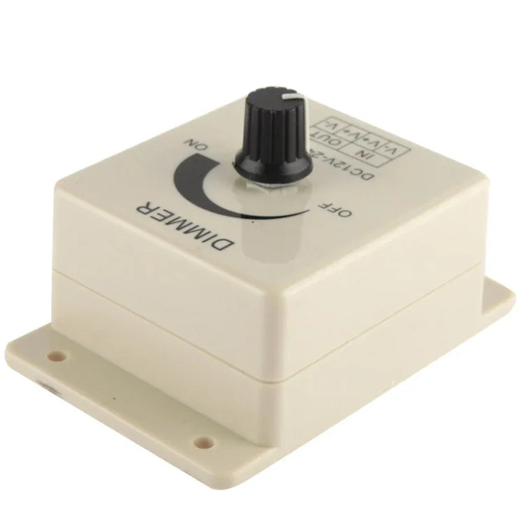 Bộ điều khiển dimmer LED một màu cho đèn dải DC12-24V, dòng ra: 8A