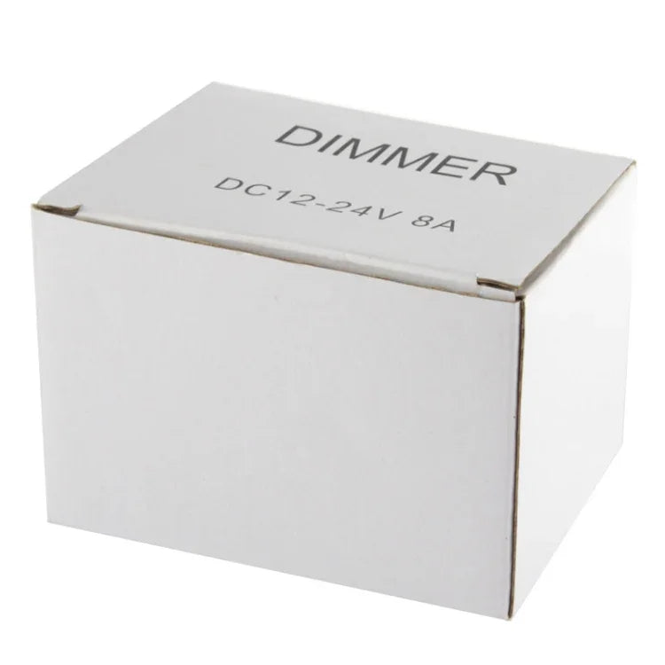 Bộ điều khiển dimmer LED một màu cho đèn dải DC12-24V, dòng ra: 8A