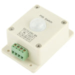 Bộ điều khiển cảm biến chuyển động hồng ngoại công tắc PIR DC 12V-24V 8A cho đèn LED