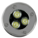 Đèn 3 LED chống nước, DC 12V, ánh sáng trắng