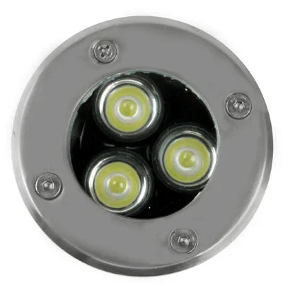 Đèn 3 LED chống nước, DC 12V, ánh sáng trắng
