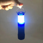 Đèn pin LED cắm trại tiện dụng bằng nhôm siêu sáng có thể kéo dài kèm kẹp