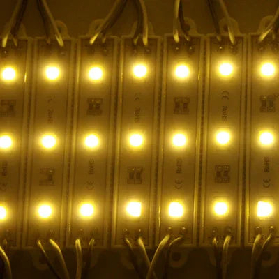 Đèn LED trắng ấm 5050 SMD 3 bóng x 20, DC 12V