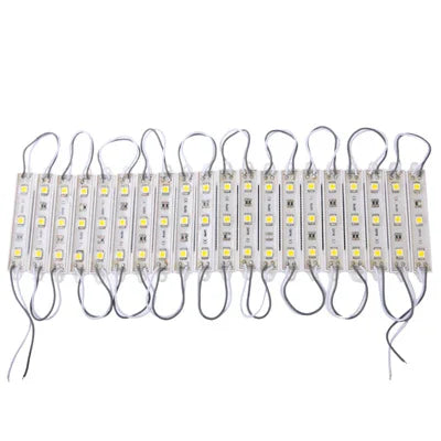 Đèn LED trắng ấm 5050 SMD 3 bóng x 20, DC 12V