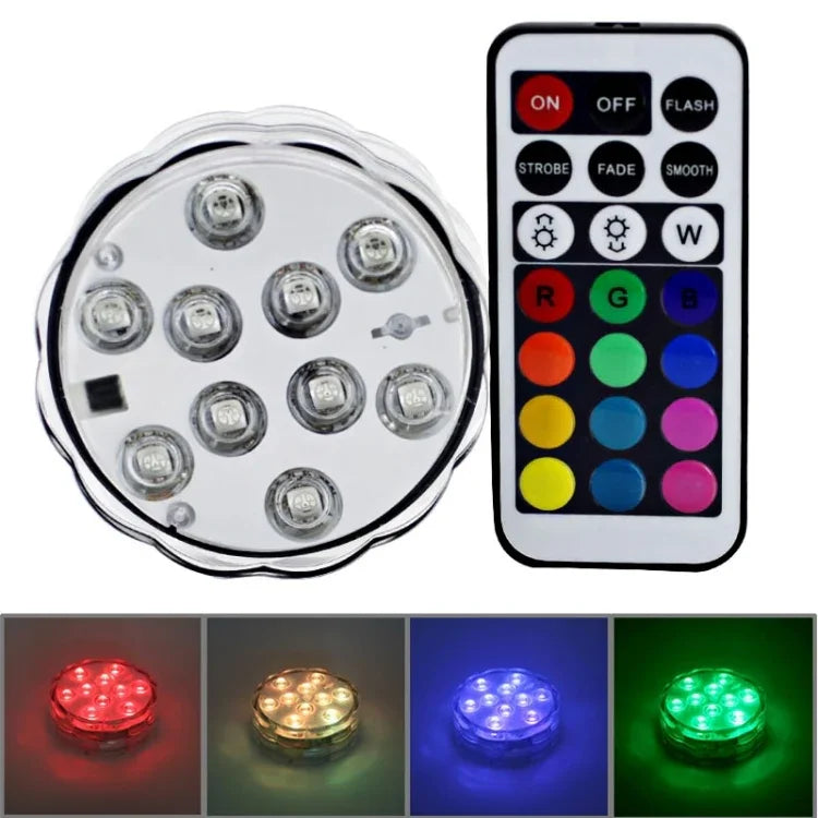 Đèn 10 LED có điều khiển từ xa