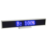 Display Resolution: 128 x 16 Pixels, Length: 41cm, 黄光, Blue, Green