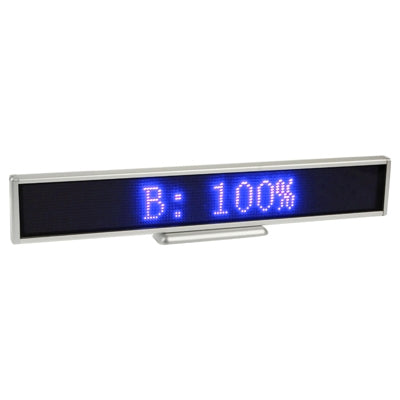 Display Resolution: 128 x 16 Pixels, Length: 41cm, 黄光, Blue, Green