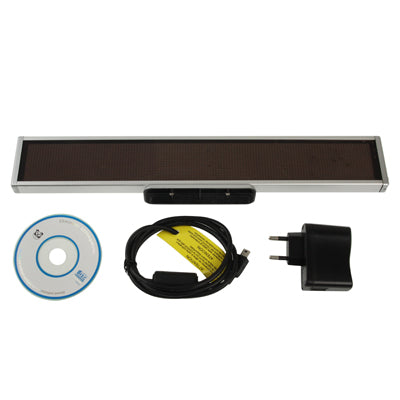 Độ phân giải màn hình: 128 x 16 điểm ảnh, Chiều dài: 41cm, Ánh sáng vàng, Xanh dương, Xanh lá