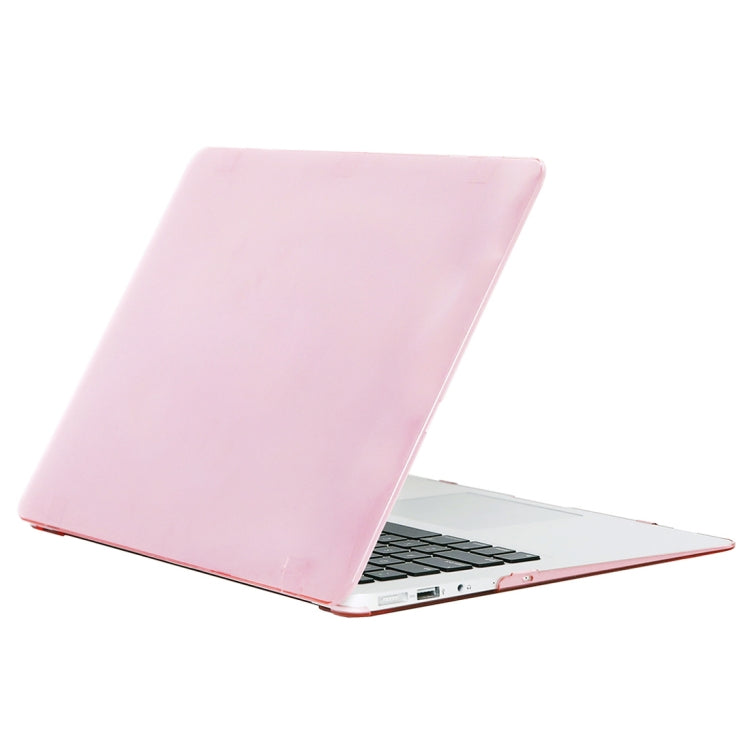 Ốp bảo vệ cứng trong suốt cho laptop MacBook Air 13.3 inch A1466 2012-2017 / A1369 2010-2012, màu hồng