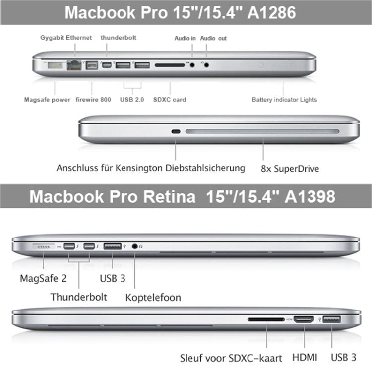Ốp bảo vệ cứng nhám bằng nhựa cho MacBook Pro 15.4 inch, S-MAC-0024A, S-MAC-0024B, S-MAC-0024C, S-MAC-0024D, S-MAC-0024E, S-MAC-0024F, S-MAC-0024G, S-MAC-0024H