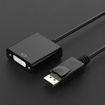 Bộ chuyển đổi DisplayPort đực sang DVI 24+5 cái, chiều dài cáp: 12cm, DP đực sang DVI 24+5 cái