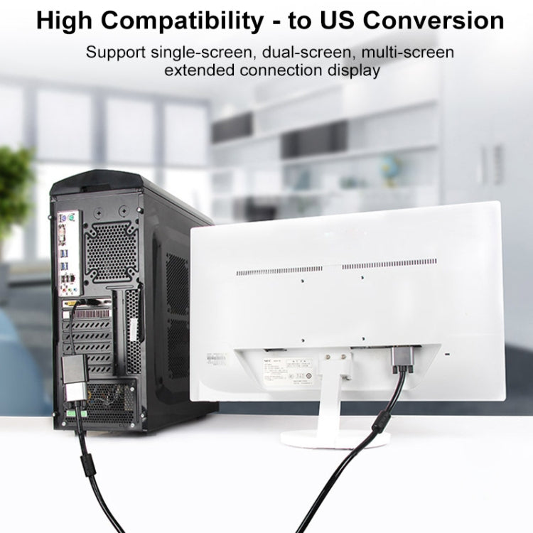 Bộ chuyển đổi DisplayPort đực sang DVI 24+5 cái, chiều dài cáp: 12cm, DP đực sang DVI 24+5 cái