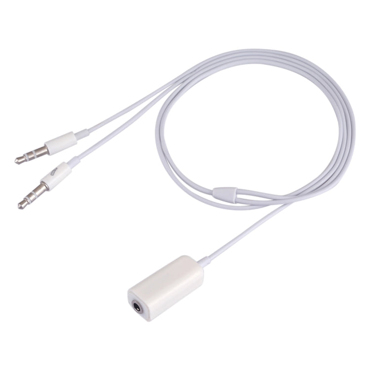 Cáp chuyển đổi Jack Microphone 3.5mm cái sang Jack Tai nghe 3.5mm đực cho máy tính Apple, Chiều dài: 78cm