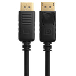 Cáp DisplayPort đực sang HDMI đực, dài 1.8m, DP sang HDMI đực màu đen