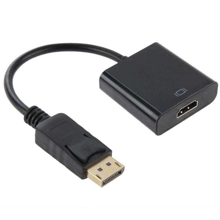 Cáp chuyển đổi DisplayPort đực sang HDMI cái, dài 15cm, DP đực sang HDMI cái (mạ vàng)